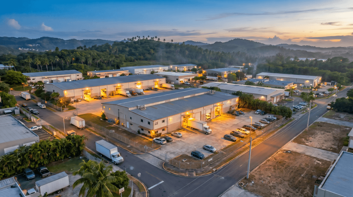 Industrial energy infrastructure in Puerto Rico